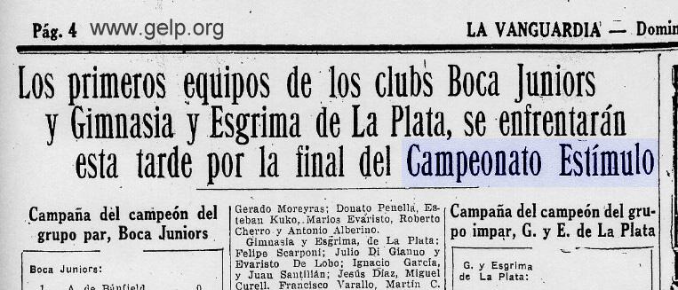 GIMNASIA 1929